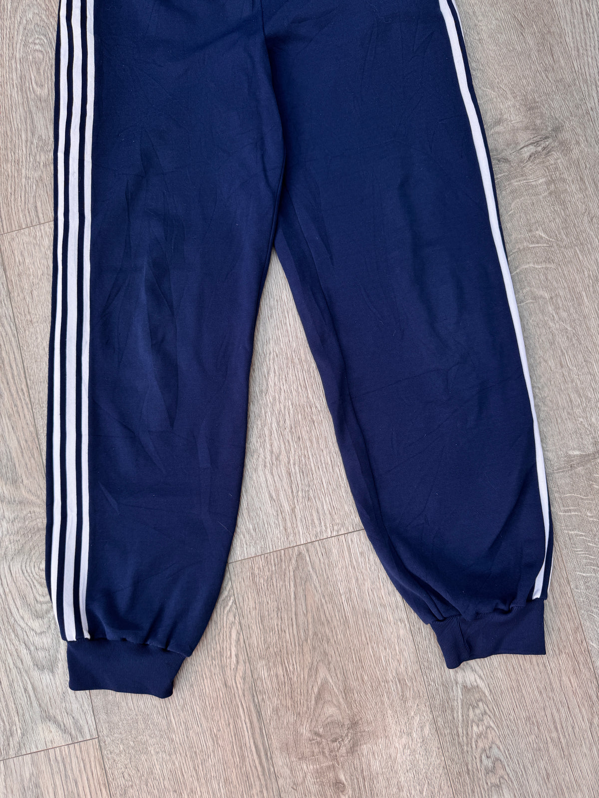 Adidas Originals Mens 80’s Track Pants Navy Blue 3 Stripe Trefoil Size W 36 L 30