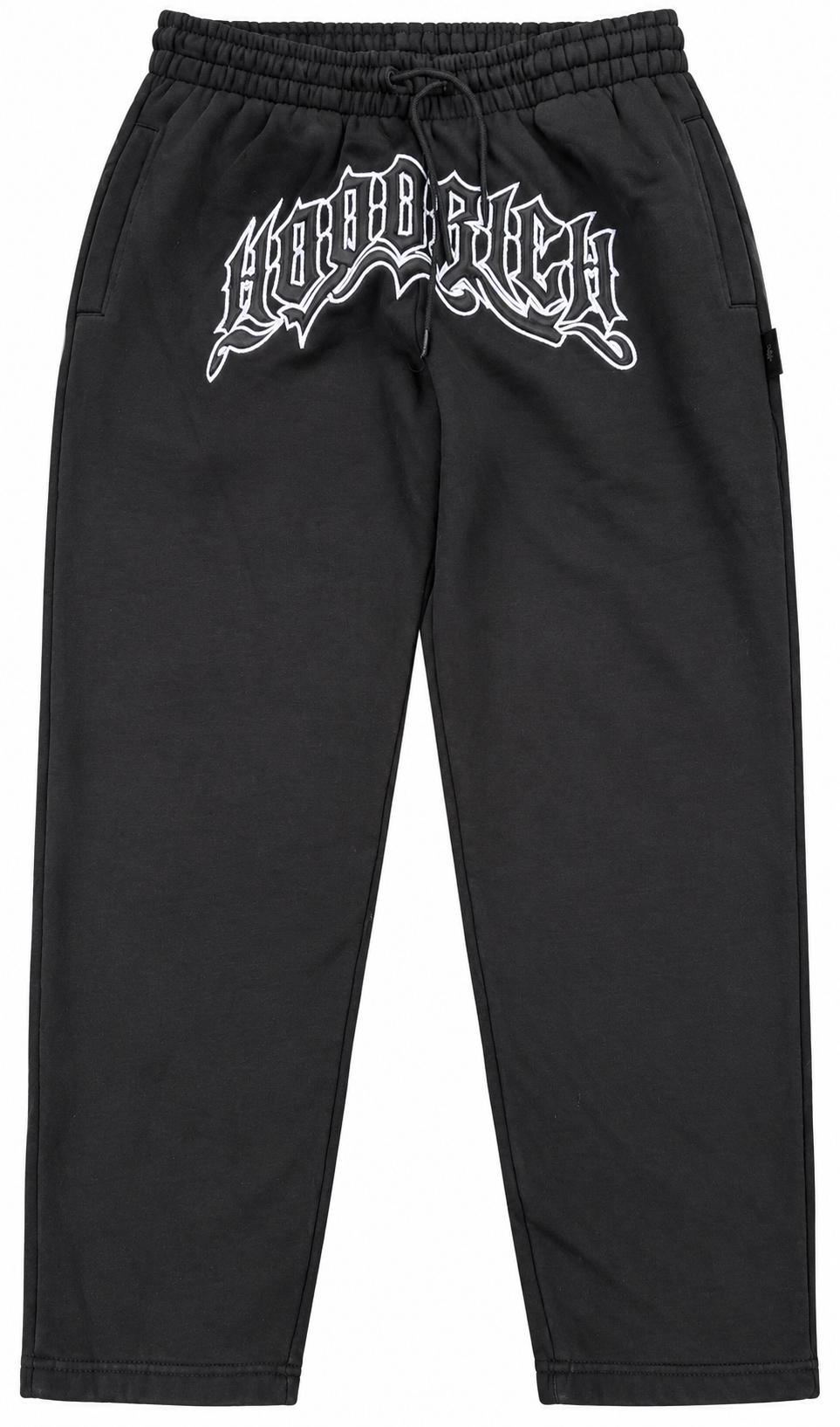 Hoodrich Mens Medium Black Joggers Embroidered Logo Tracksuit