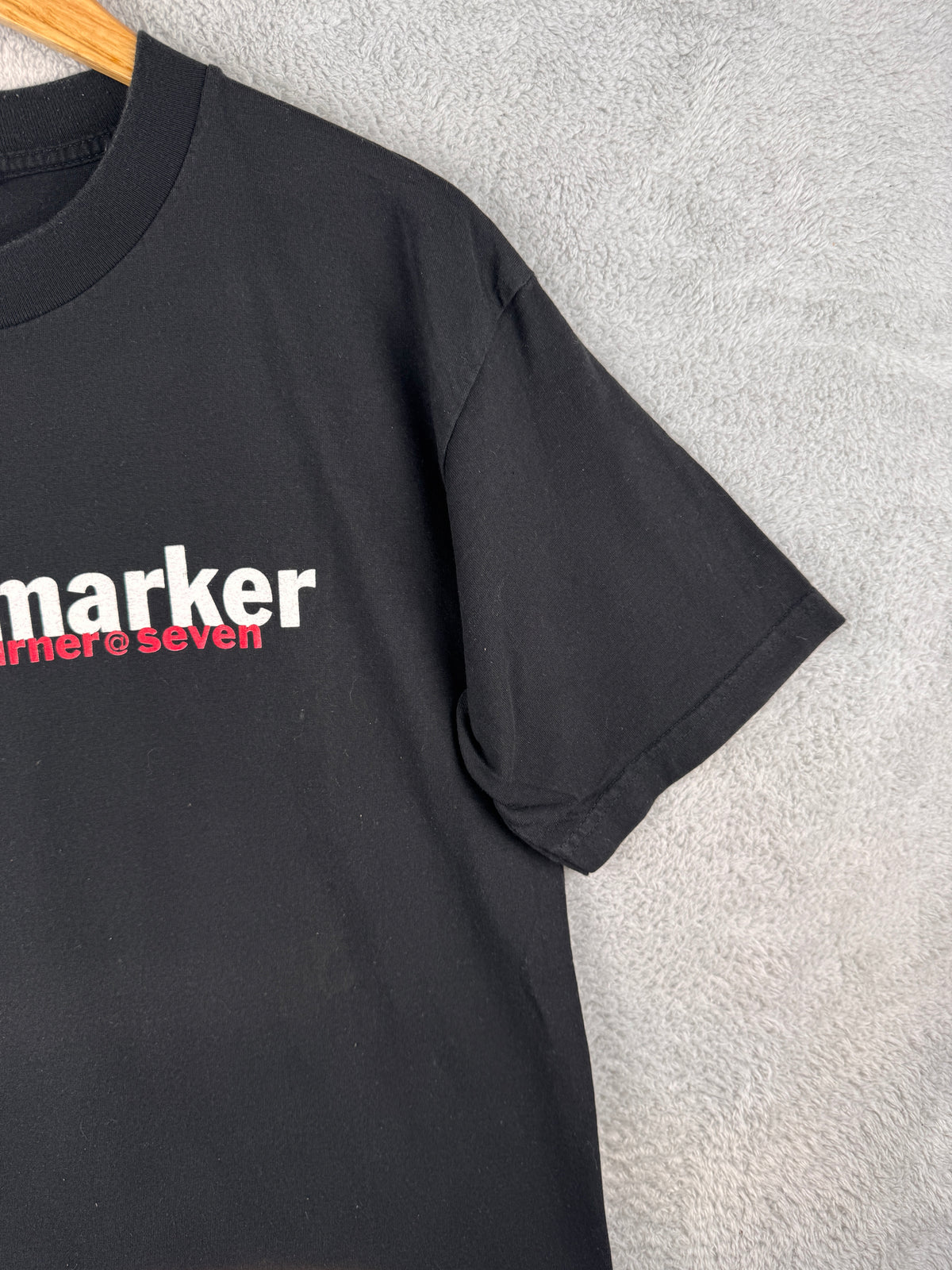 Vintage Sparkmarker 500 Watt Burner Seven T Shirt Black USA Made 90s Size Large