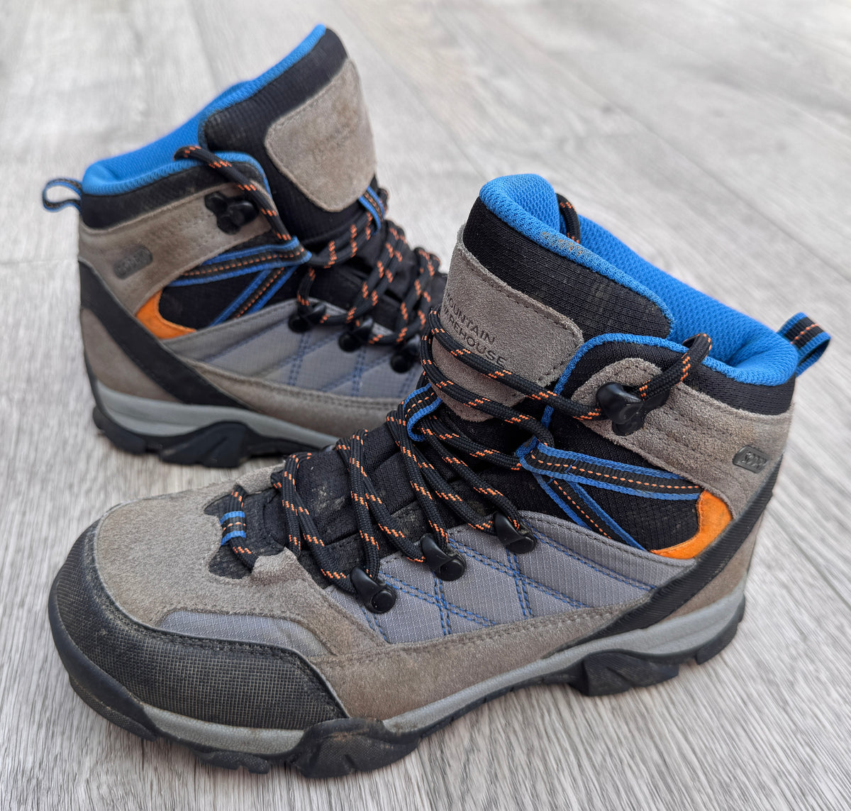 Mountain Warehouse Womens Hiking Boots UK 3 Waterproof Walking Trail Grey