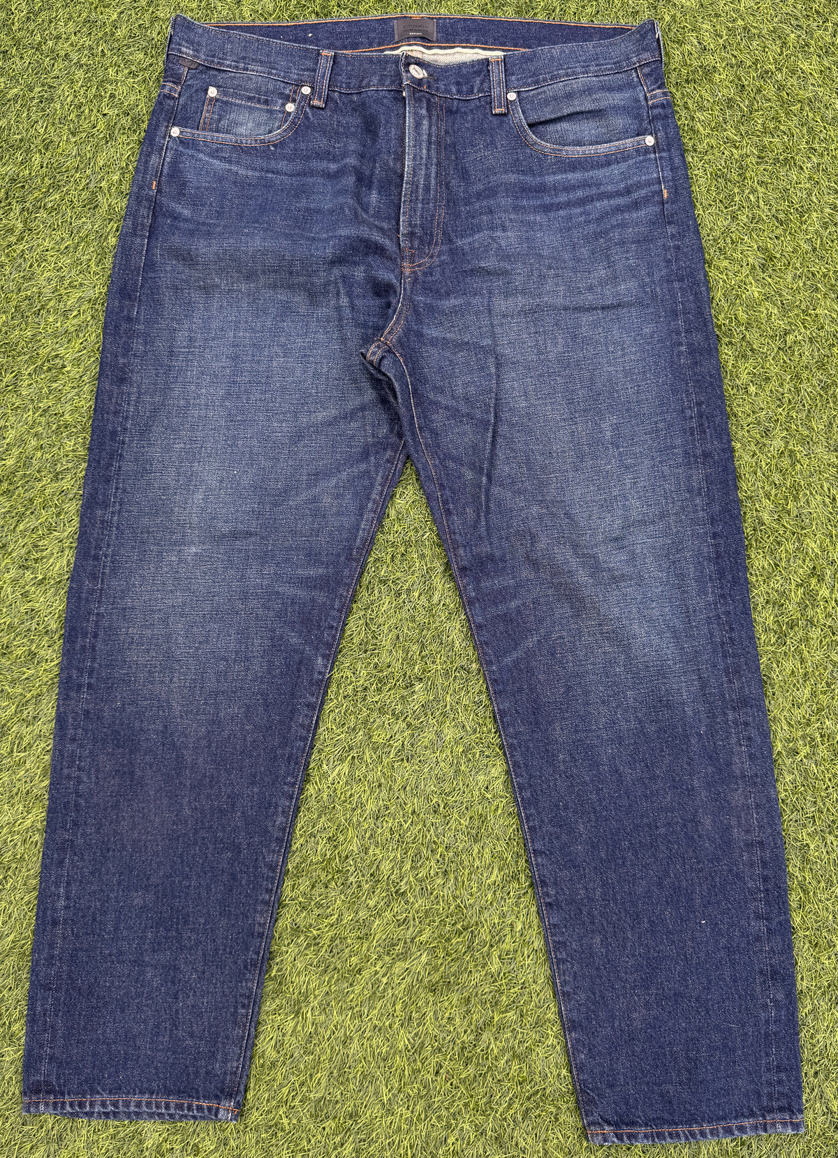 Citizens of Humanity Mens Jeans W36 L 30 Blue Denim Straight Leg