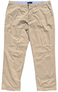 Tommy Hilfiger Mens Chino Trousers Beige W40 L32 Cotton Smart