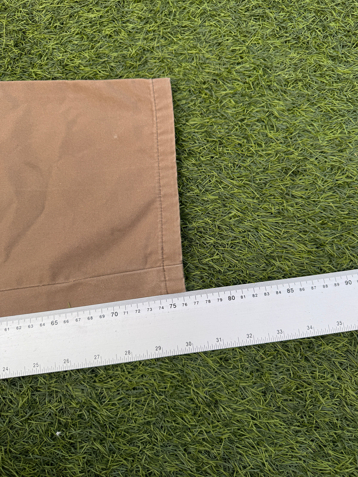 Avirex Mens Chino Trousers Size W34 L30 Beige Stone Straight Leg