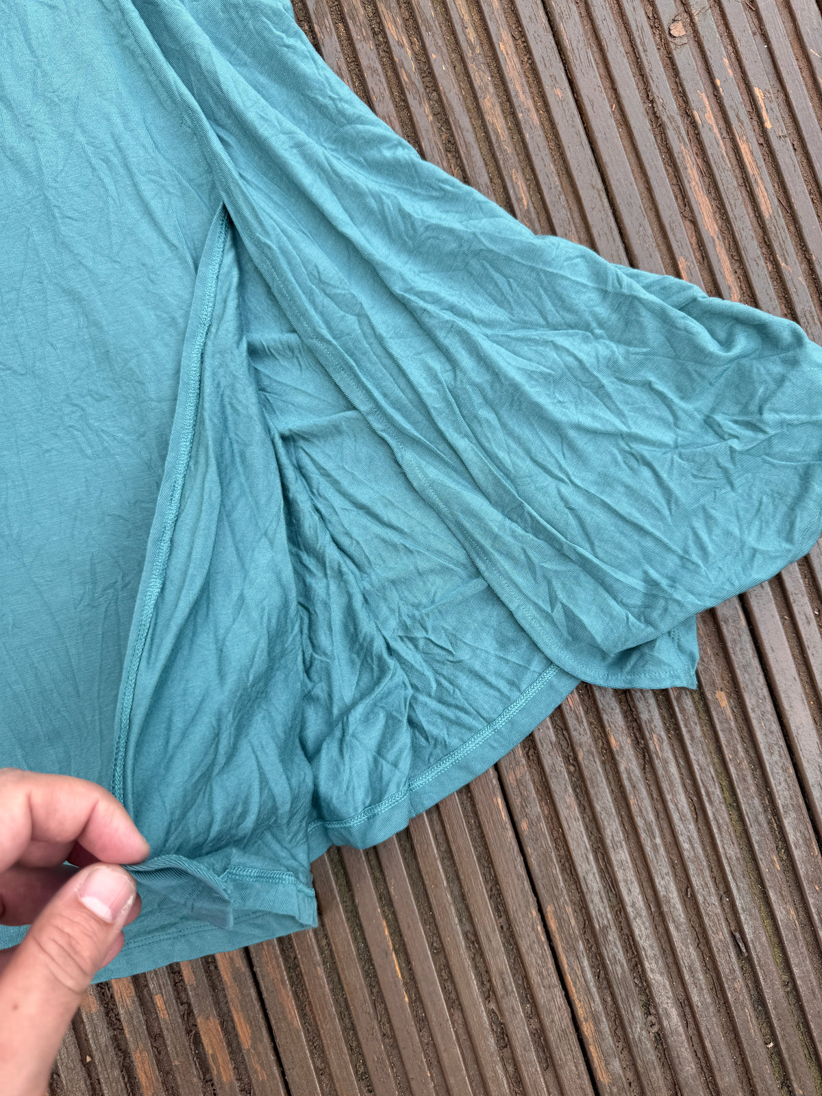 Wilfred Womens Maxi Skirt 2XS Turquoise Green Flowy A Line Beach Summer
