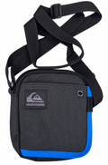 Quiksilver Small Crossbody Bag Black Blue Shoulder Flight Travel Festival Bag