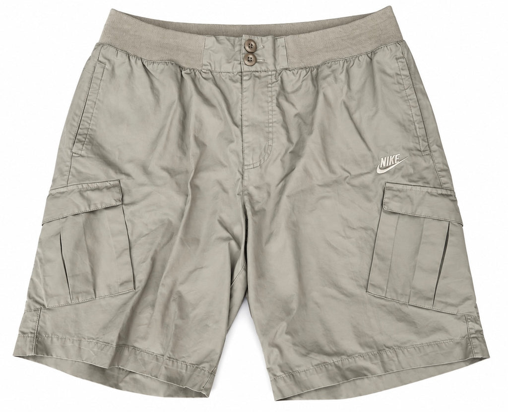 Nike FC Mens Cargo Shorts 2XL XXL Khaki Utility Combat 1994 Swoosh