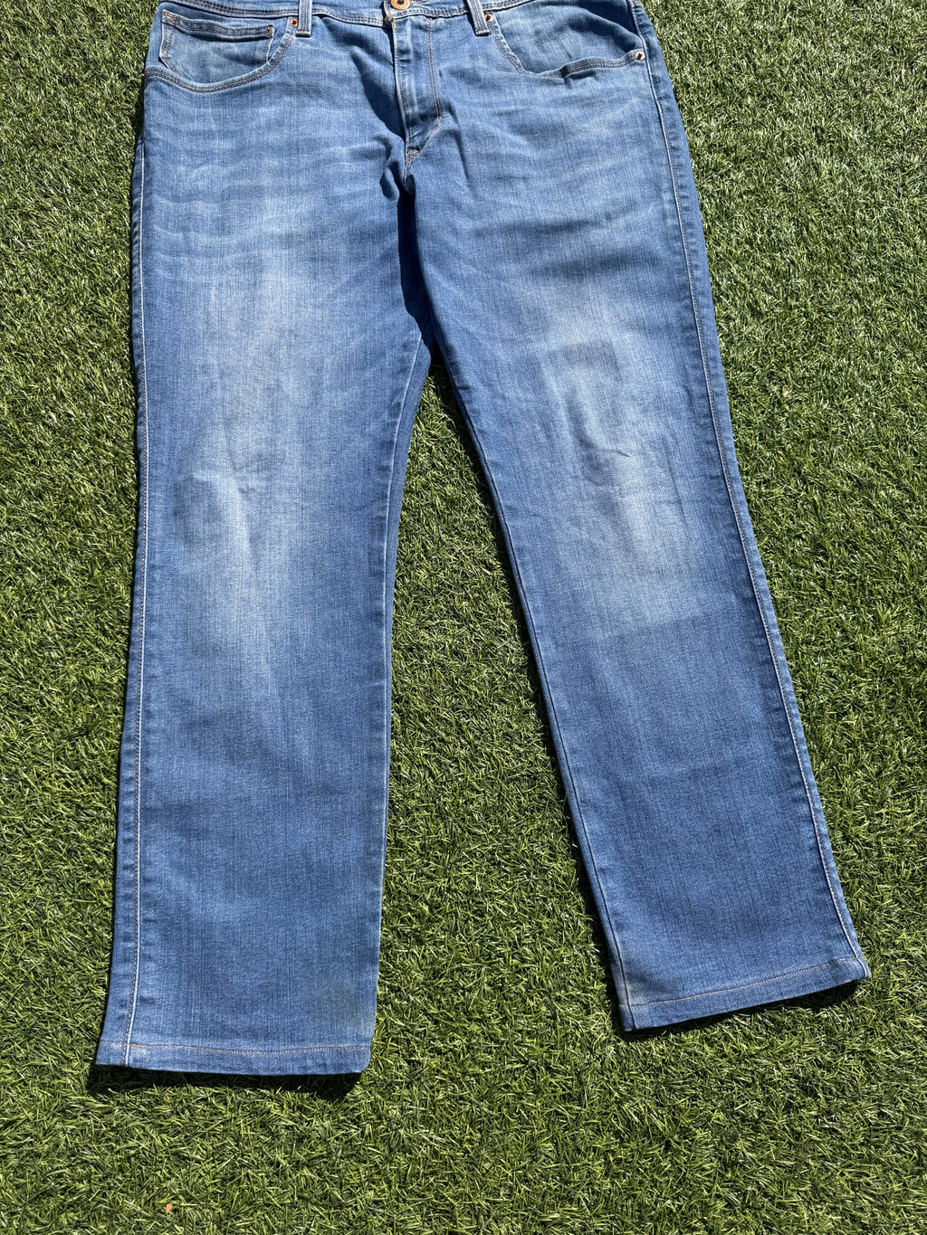 Levis 511 Slim Fit Jeans Mens W36 L32 Blue Denim Stretch