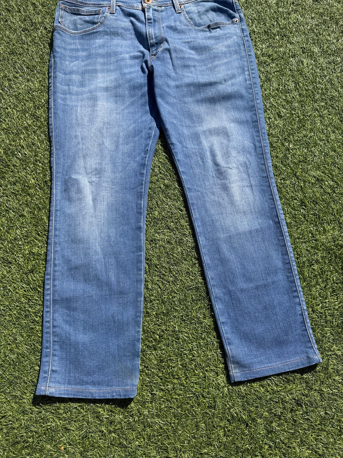 Levis 511 Slim Fit Jeans Mens W36 L32 Blue Denim Stretch