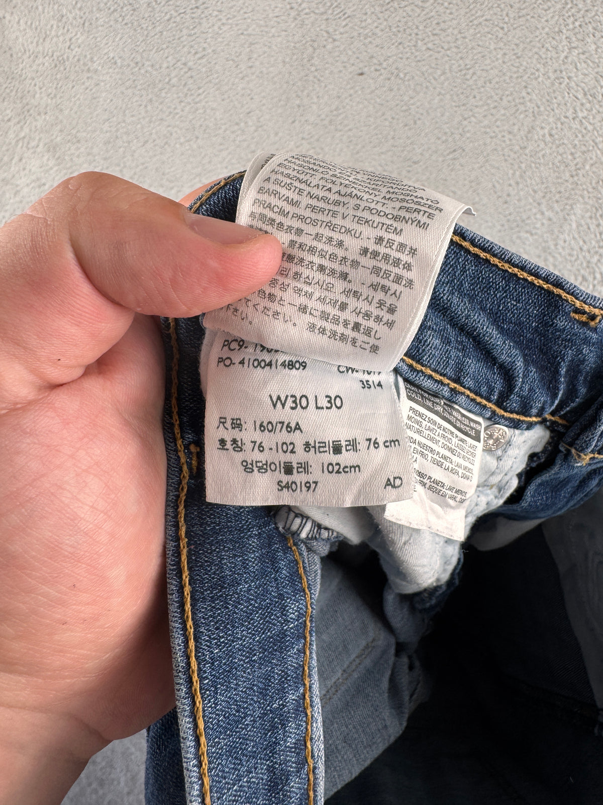 Levis 315 Shaping Bootcut Womens Jeans W30 L30 Blue Stretch Denim Flared