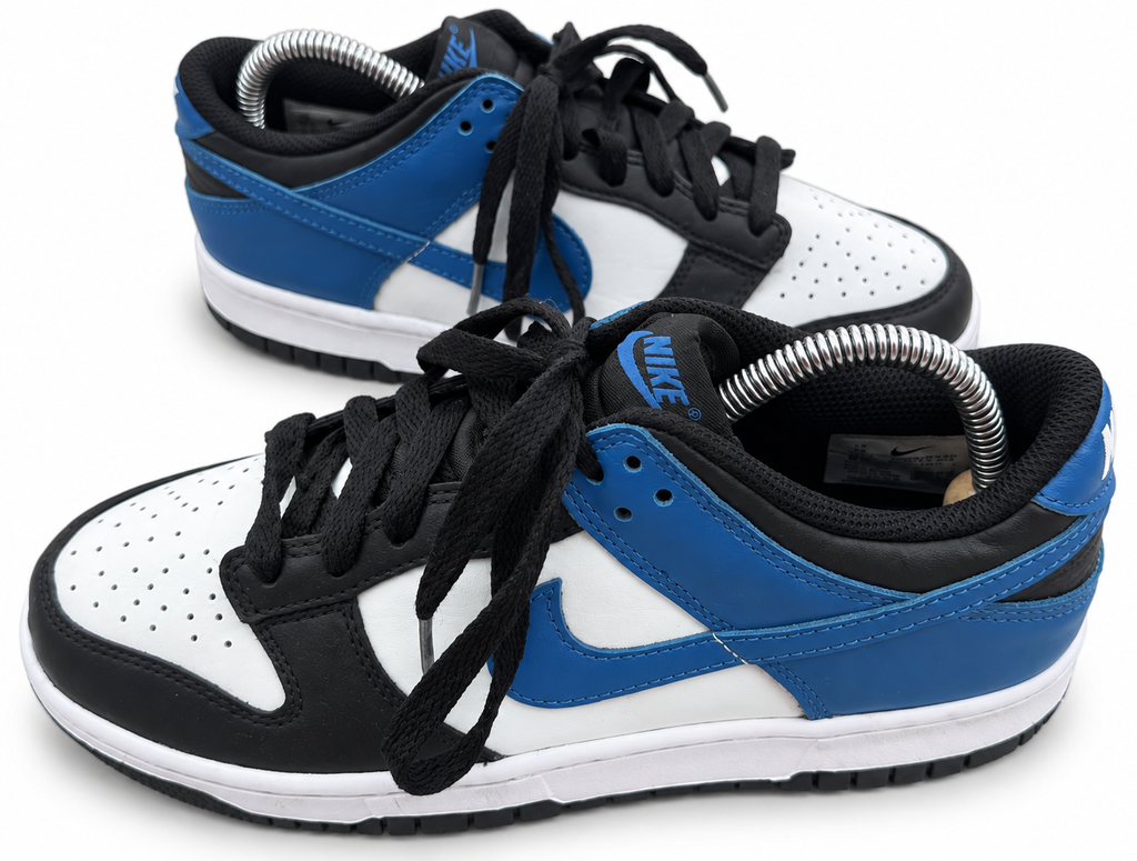 Nike Dunk Low Trainers Womens UK 5.5 White Racer Blue DH9765-104
