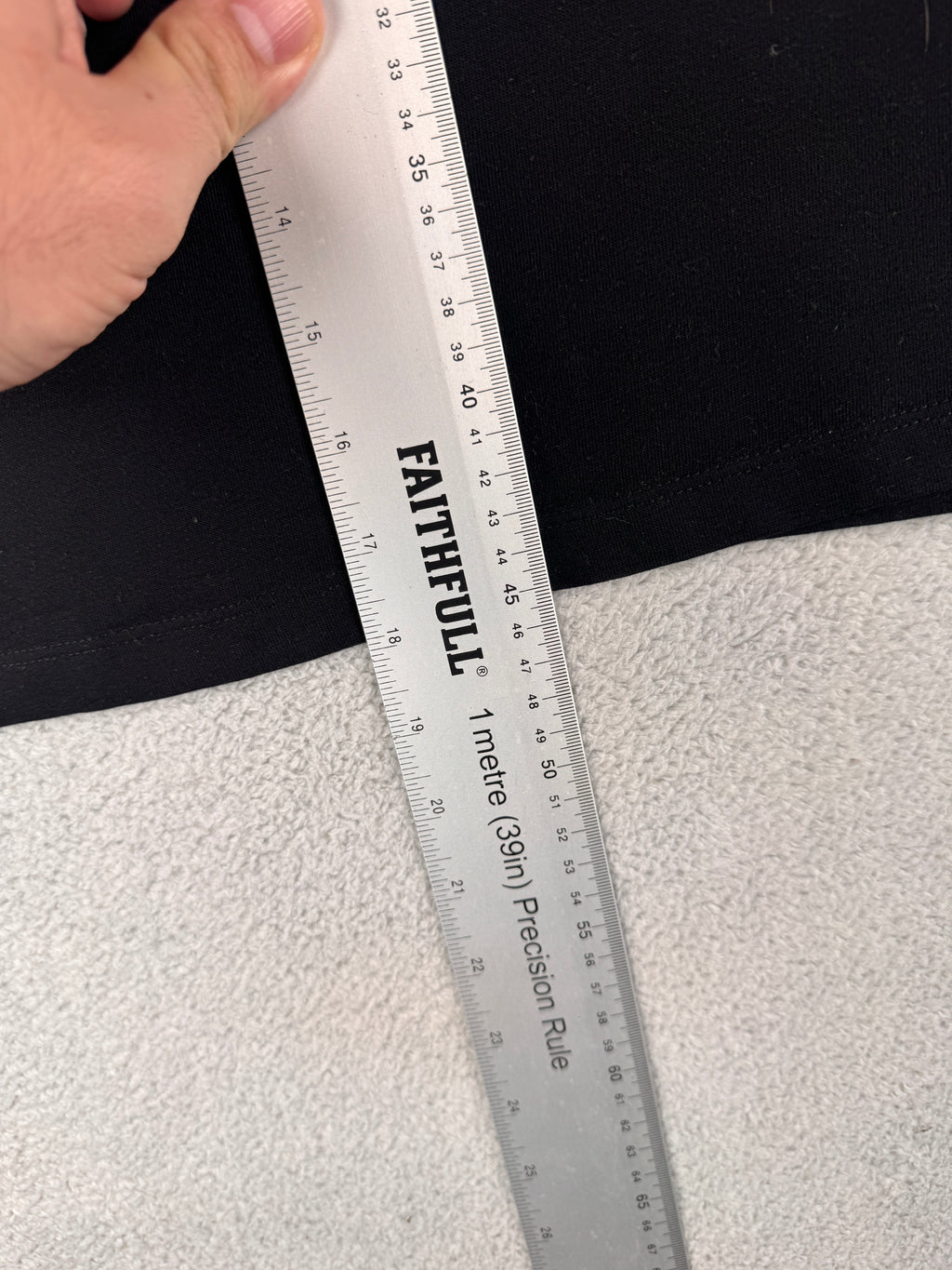 Mercier Womens Medium Cropped T Shirt Black Embroidered Patch Logo