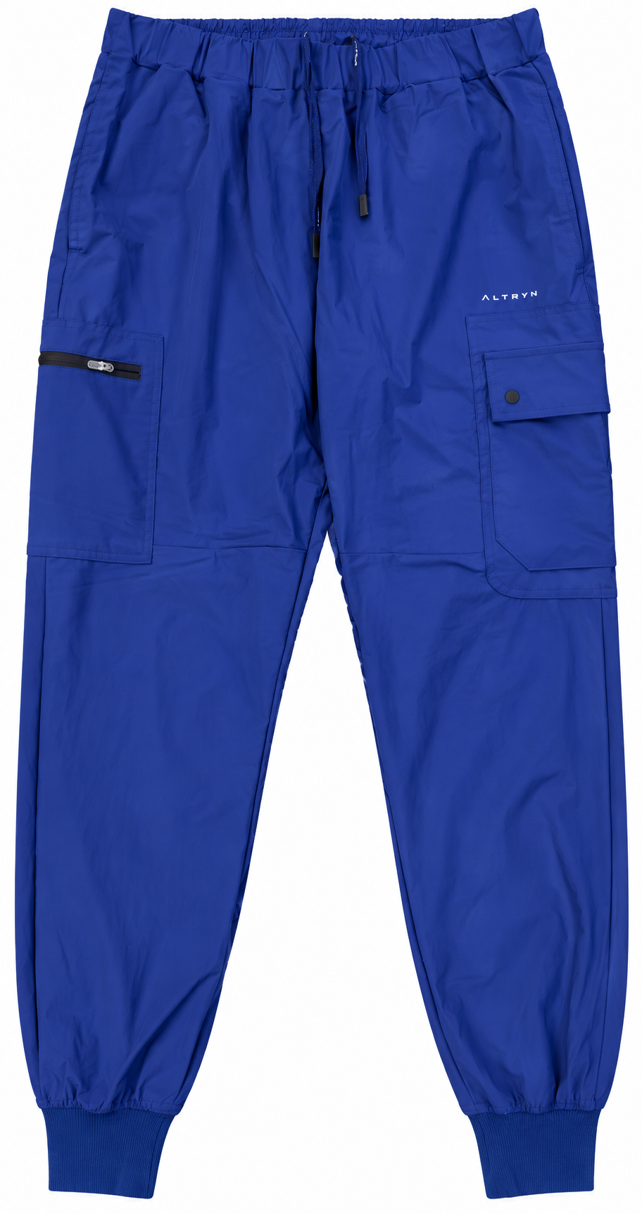 ALTRYN Mens Cargo Trousers Size Medium Blue Utility Joggers Technical