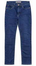 Levis 721 Womens Jeans W29 L30 High Rise Skinny Stretch Blue Denim