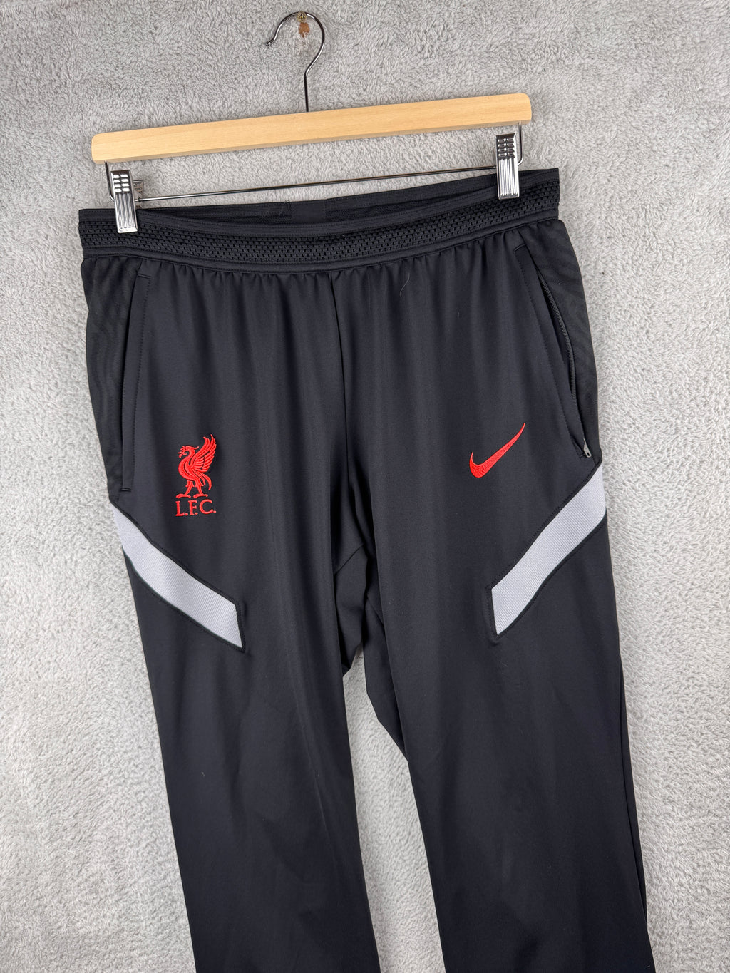 Nike Liverpool FC 20/21 Strike Dri-FIT Training Joggers Black Mens Large