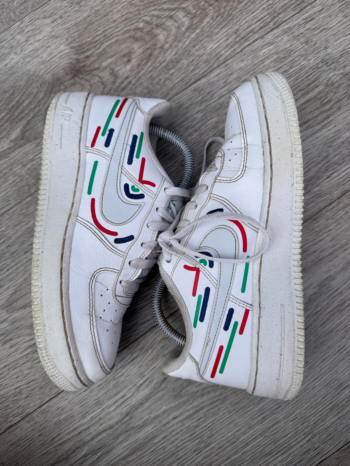 Nike Air Force 1 Impact Next Nature Low GS UK 5.5 Trainers Keith Haring