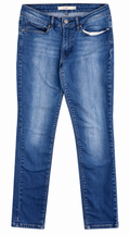 Levis 711 Skinny Womens Jeans W30 L 28 Blue Stretch Denim Slim Fit