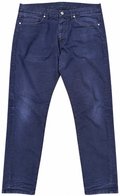 Carhartt WIP Vicious Pants Mens W33 L32 Navy Blue Slim Tapered Jeans