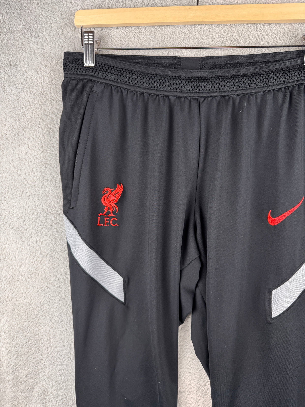 Nike Liverpool FC 20/21 Strike Dri-FIT Training Joggers Black Mens Large
