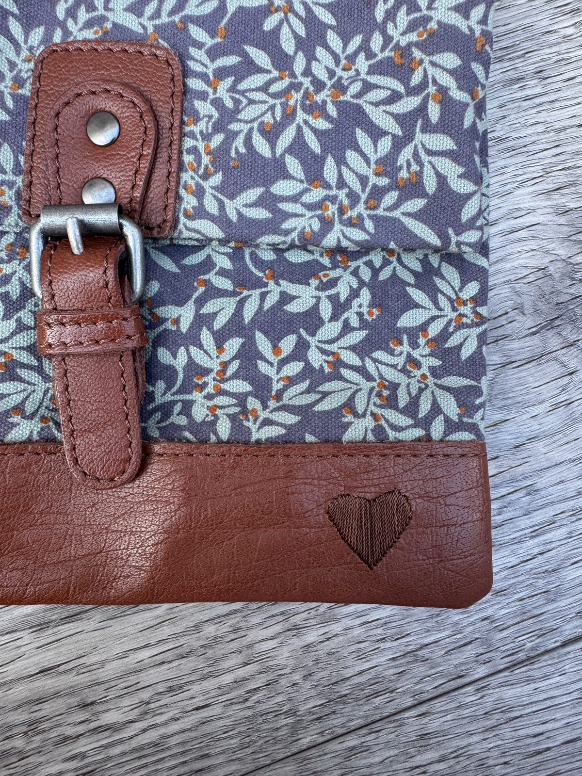 White Stuff Womens Floral Crossbody Bag Brown Shoulder Handbag Boho