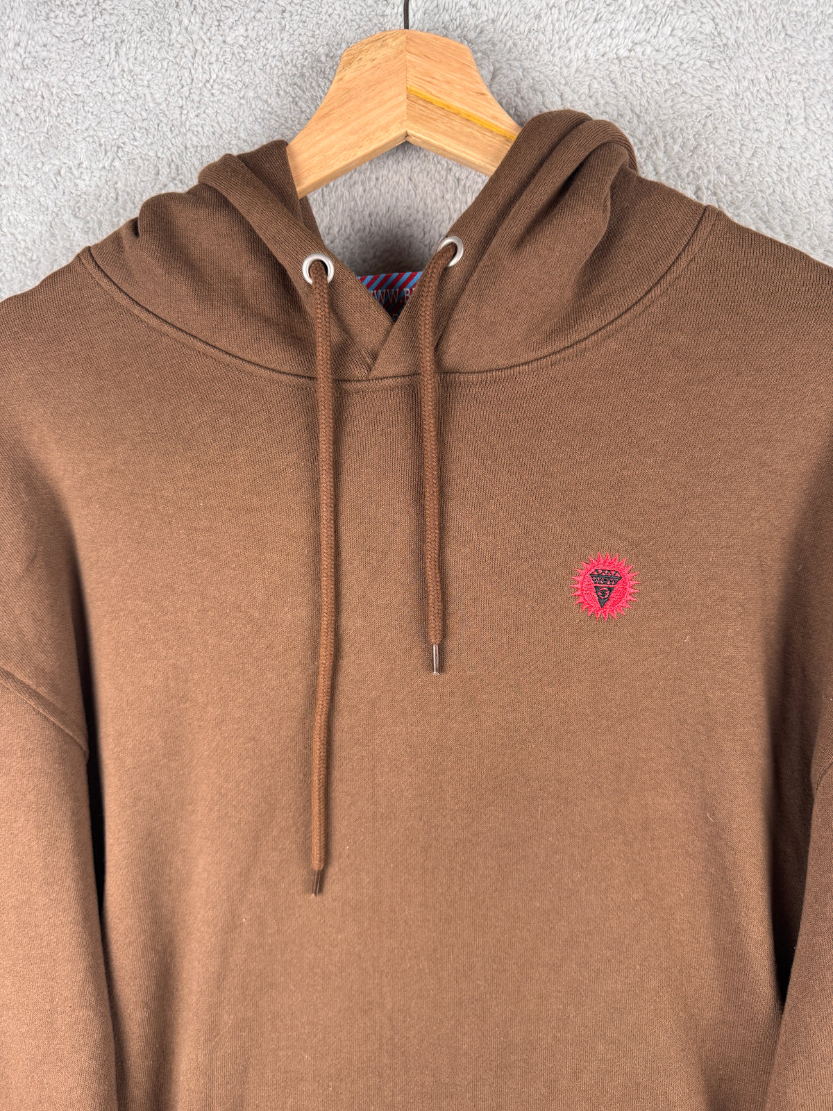 Icecream BBC Billionaire Boys Club Mens Brown Graphic Hoodie Sweatshirt