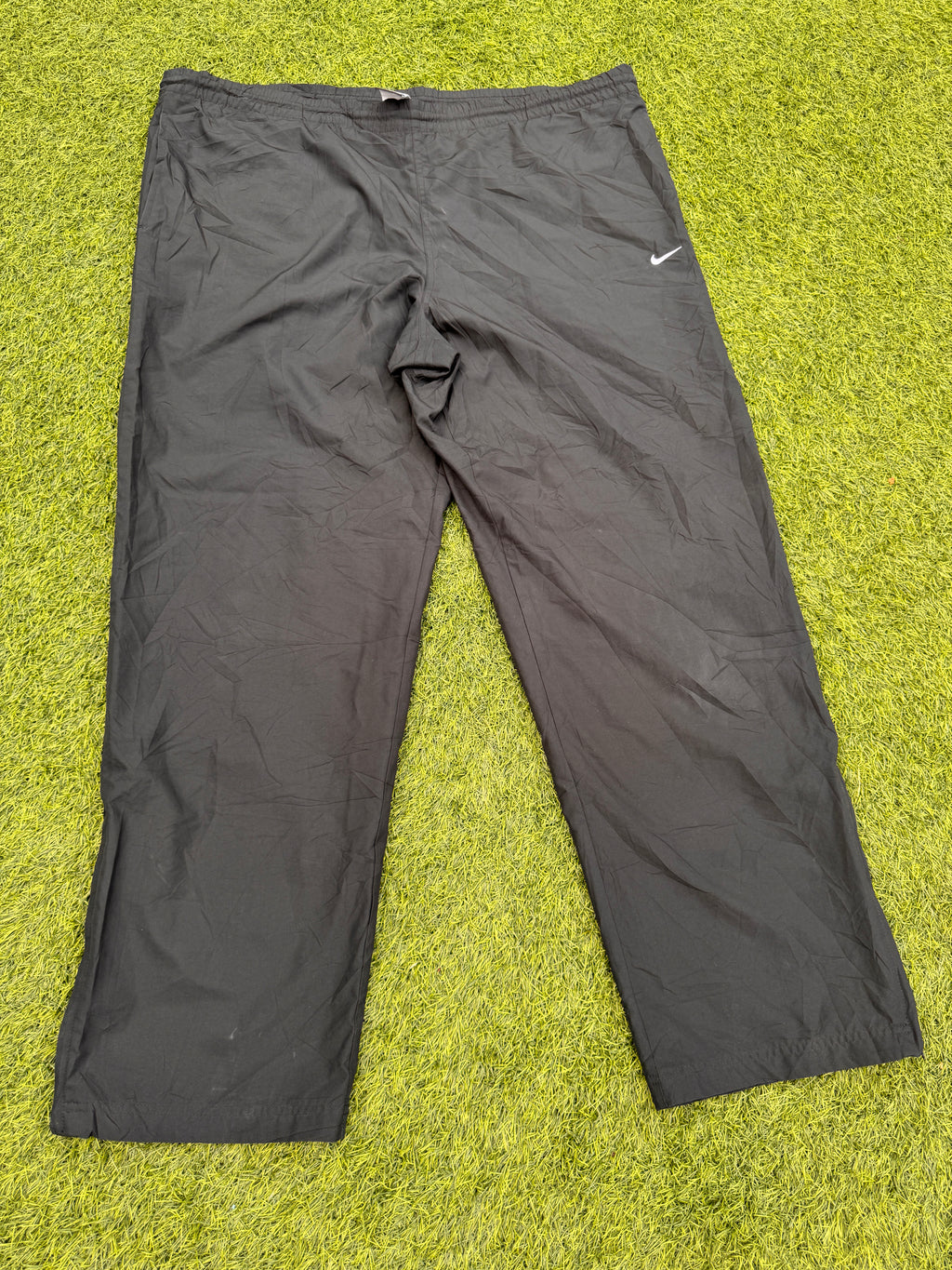 Nike Mens Track Pants XL Black Woven Lightweight Training Joggers
