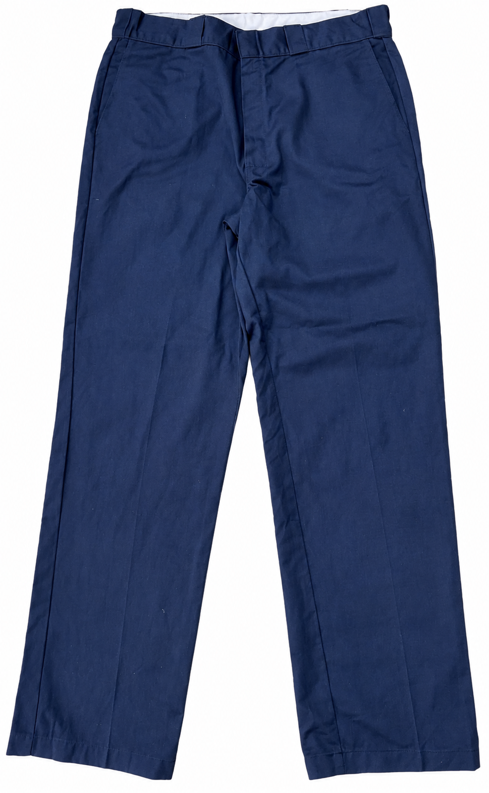 Dickies Mens Navy Work Trousers W34 L32 Straight Leg Chino Workwear Skate