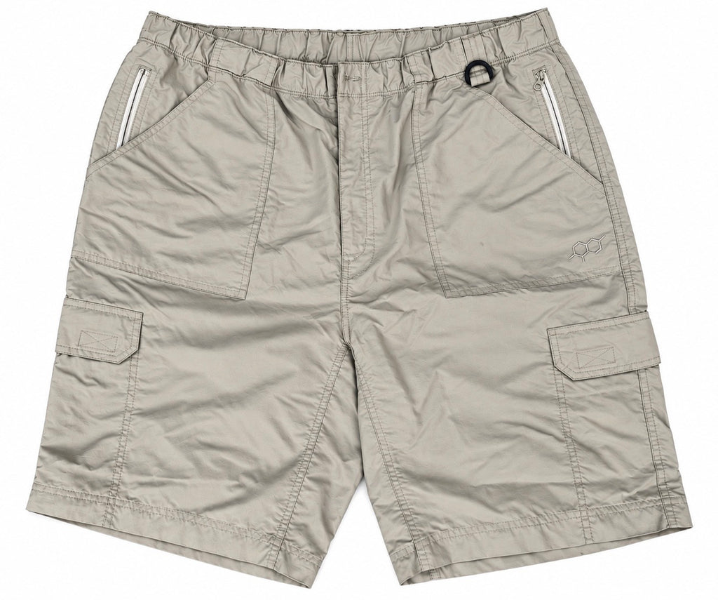 Technicals Mens Cargo Shorts Size W38 Beige Utility Hiking Outdoor