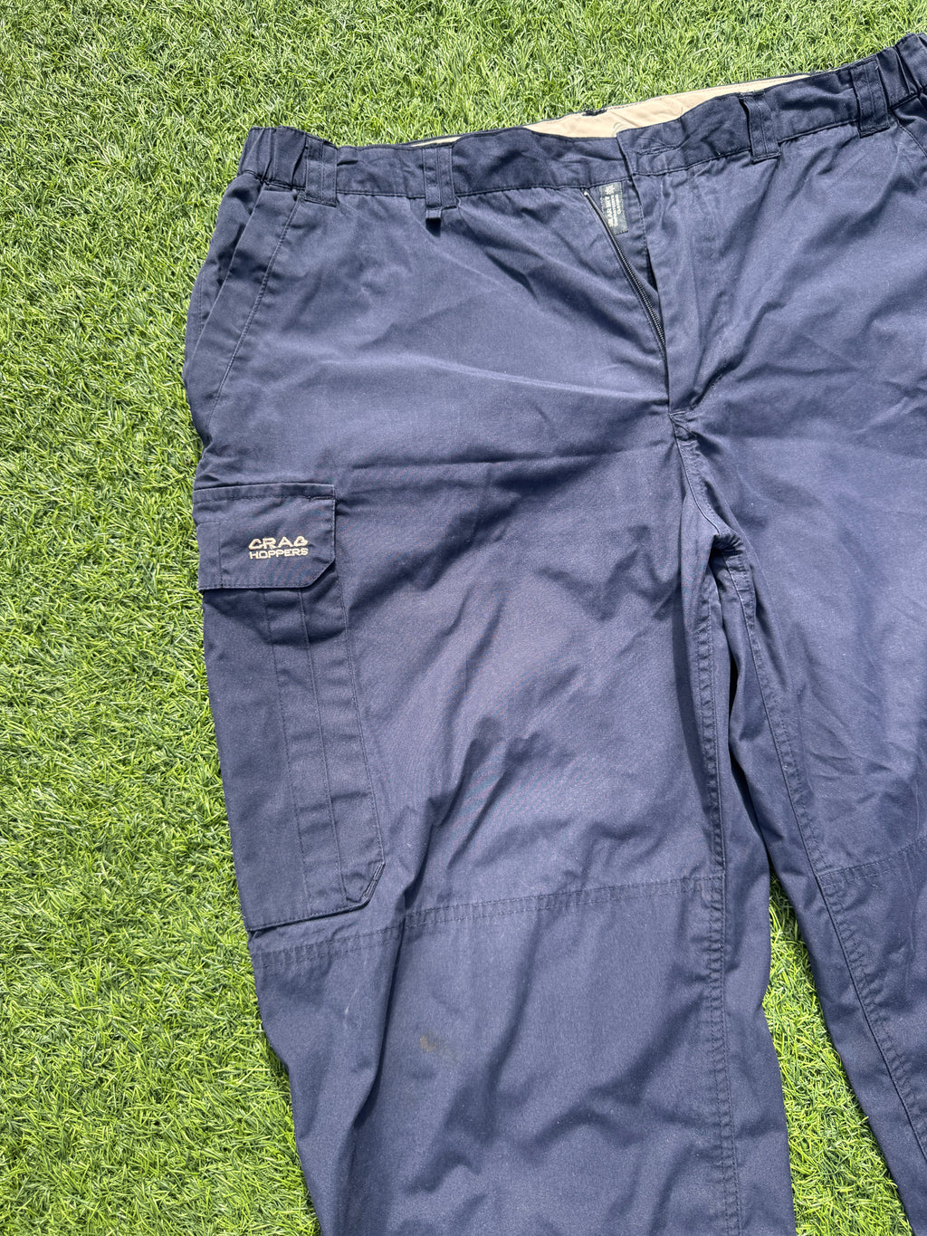 Craghoppers Mens Cargo Trousers Navy W38 L30 Walking Hiking