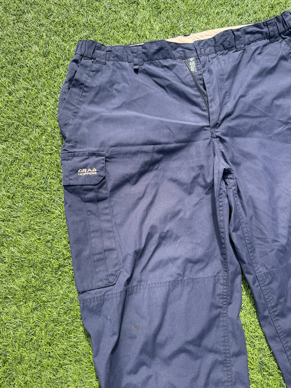Craghoppers Mens Cargo Trousers Navy W38 L30 Walking Hiking
