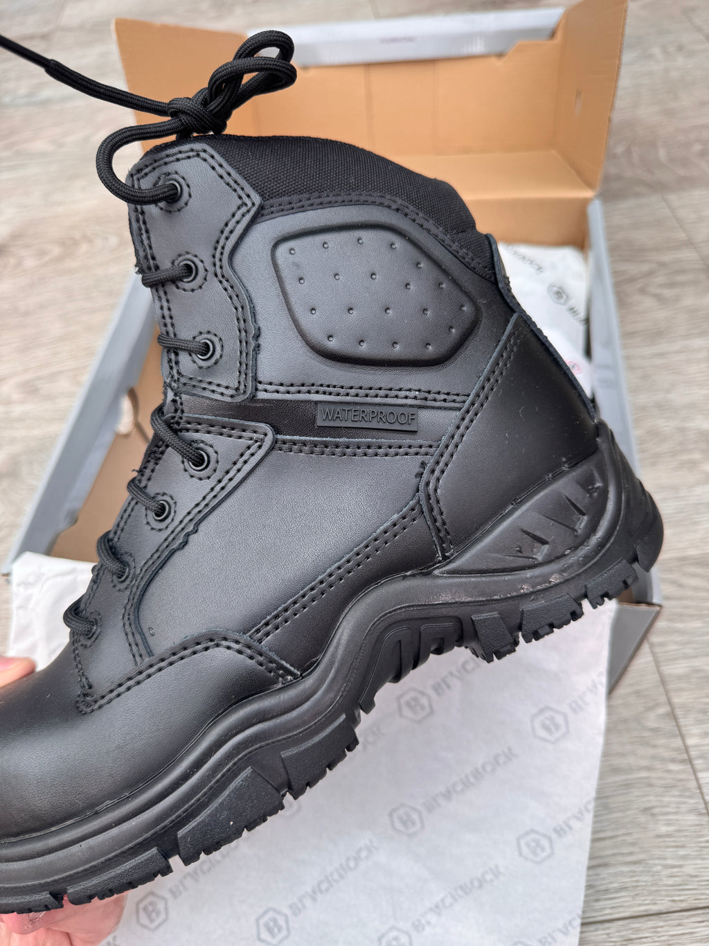 Blackrock CF2007 Emergency Service Boots UK 7 Black Waterproof Safety Work