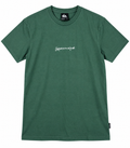 Quiksilver Mens T Shirt Small Green Logo Graphic Tee Surf Skate