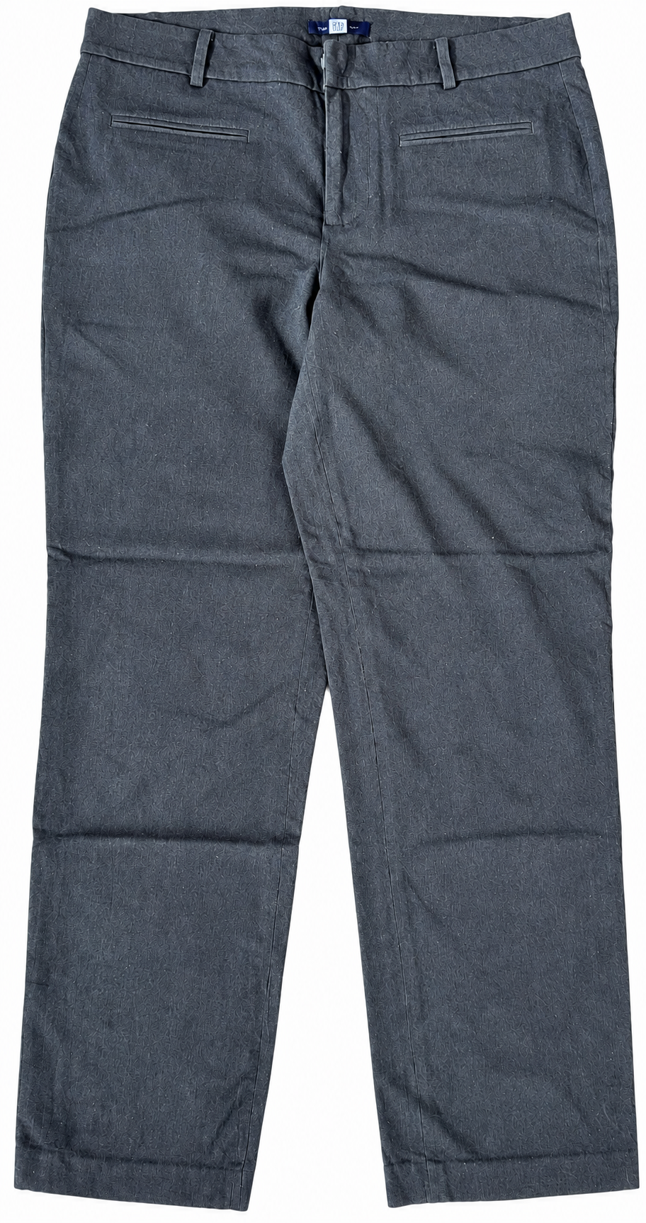 Tommy Hilfiger Madison Womens Trousers Size 6 Grey Stretch Straight Leg