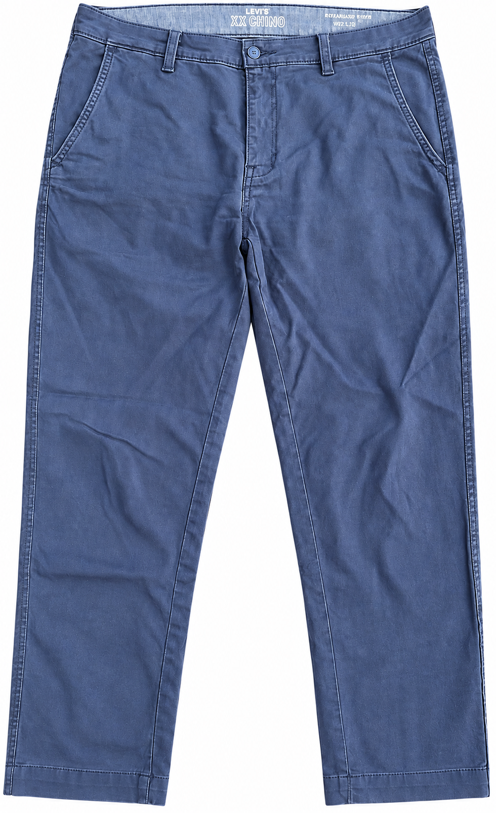 Levis XX Chino Mens Trousers W30 L32 Blue Standard Taper