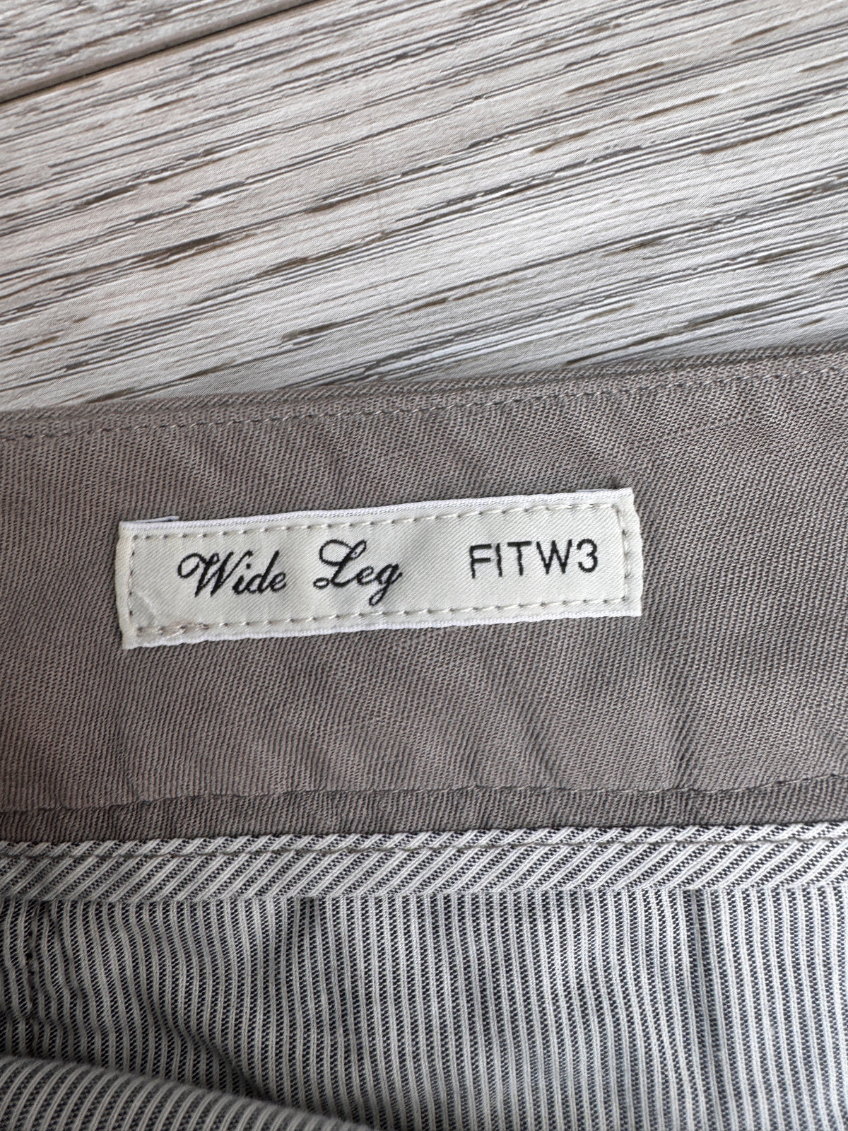 Max Mara Weekend Womens Trousers UK 16 Grey Silk Linen Wide Leg Smart