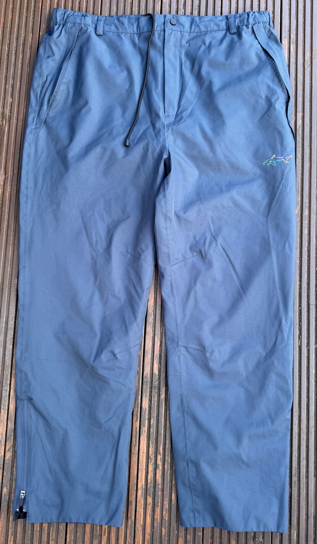 Greg Norman Mens Golf Trousers 2XL Blue Waterproof Windproof
