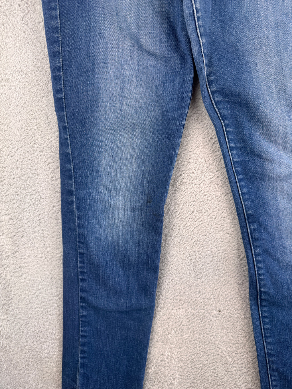 Levis 711 Skinny Womens Jeans W30 L 28 Blue Stretch Denim Slim Fit