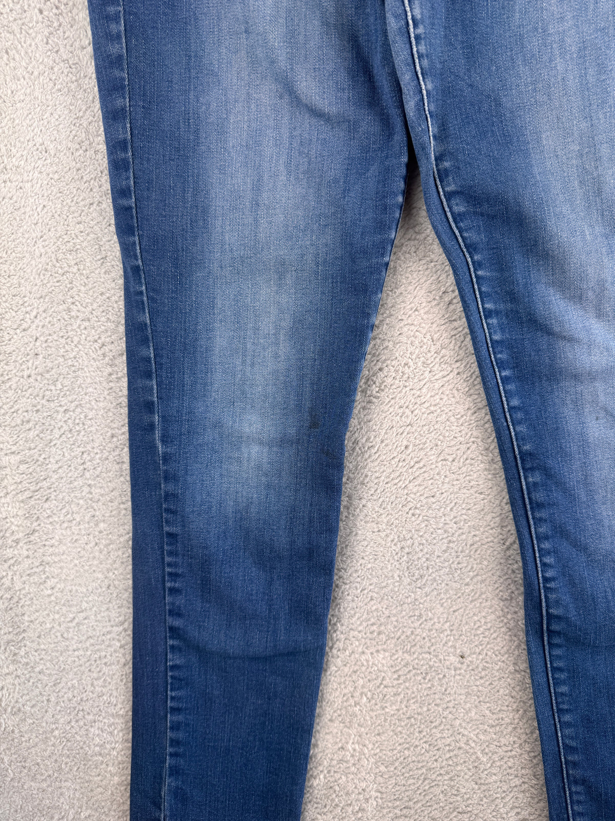 Levis 711 Skinny Womens Jeans W30 L 28 Blue Stretch Denim Slim Fit
