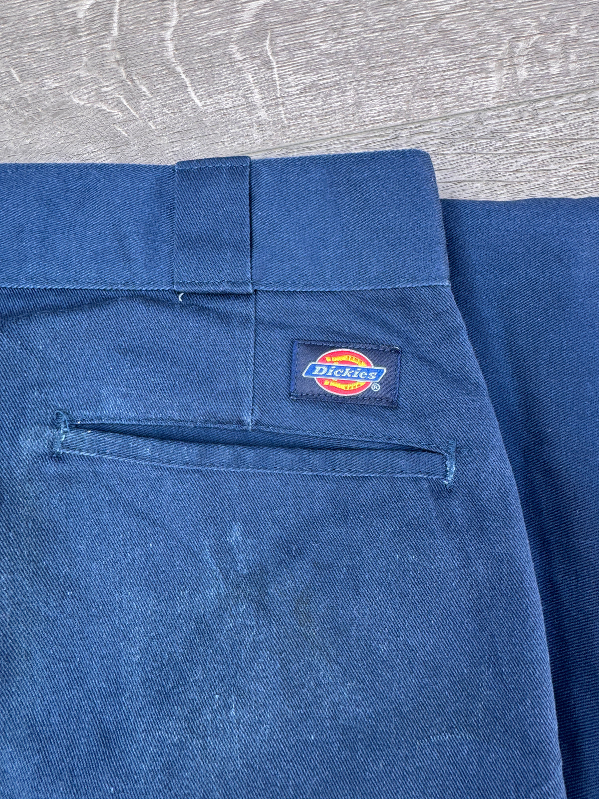 Dickies Mens Navy Work Trousers W34 L32 Straight Leg Chino Workwear Skate