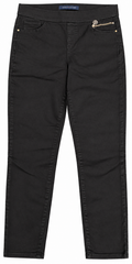 Tommy Hilfiger Womens Black Skinny Trousers Jeans Size 10 Stretch Zip Pocket