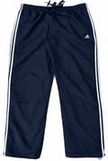 Adidas Essentials Track Pants Mens 2XL Navy 3 Stripe Lined Joggers