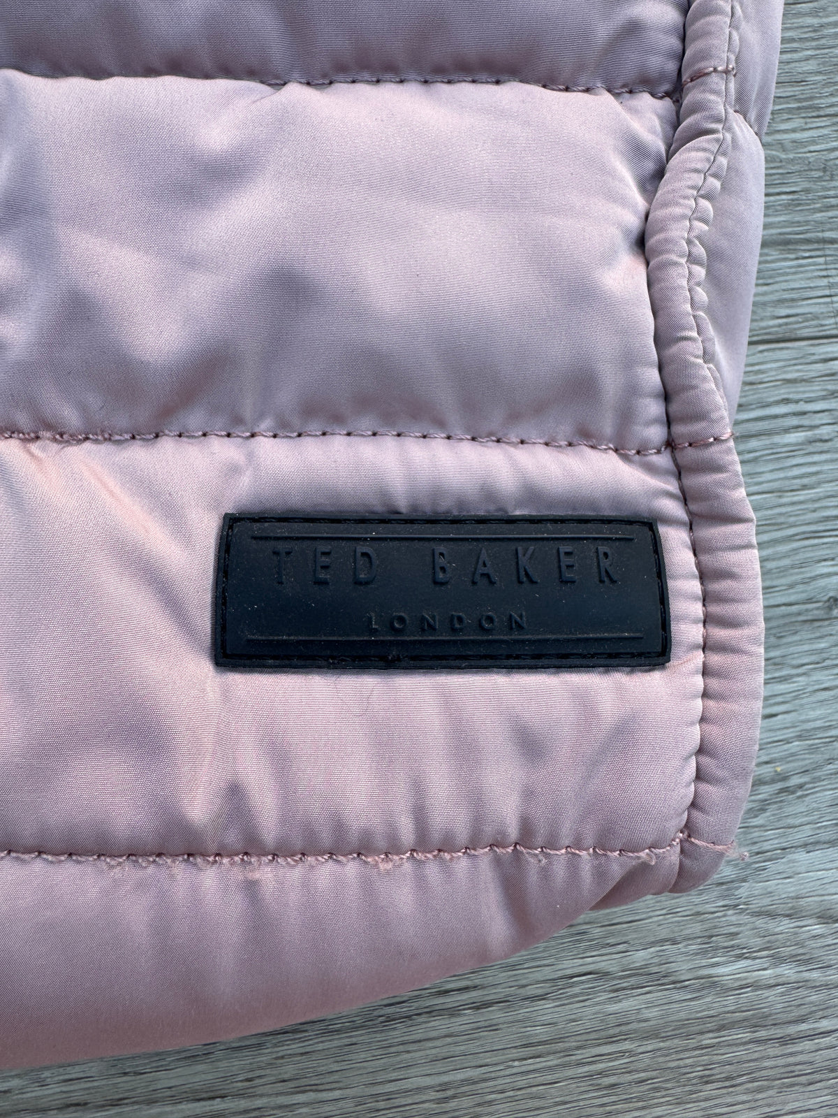 Ted Baker London Womens Pink Puffer Padded Handbag Shoulder Bag Quilted