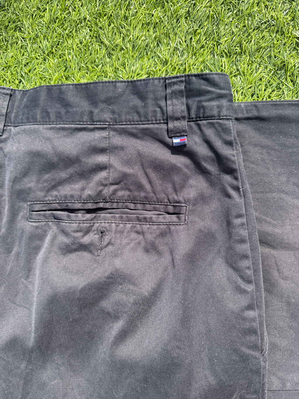 Tommy Hilfiger Mens Chino Trousers W31 L32 Navy Blue Straight Leg