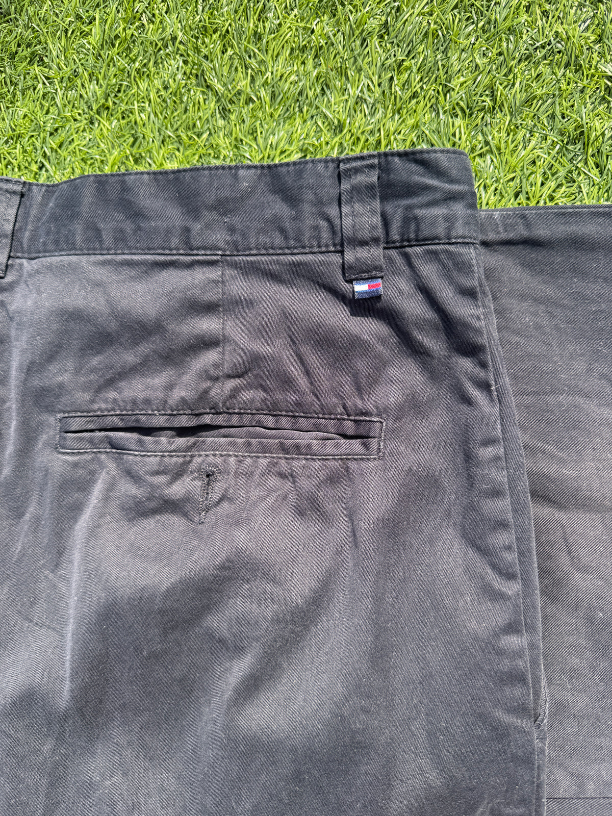 Tommy Hilfiger Mens Chino Trousers W31 L32 Navy Blue Straight Leg
