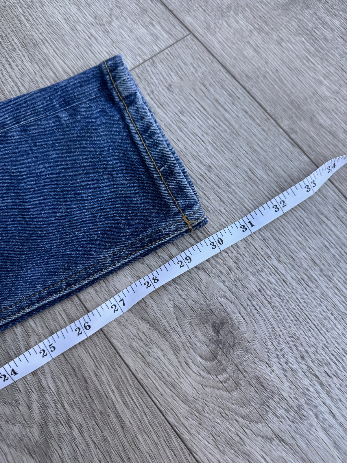 ARNE Mens Jeans W32 L30 Blue Denim Slim Fit Tapered Leg