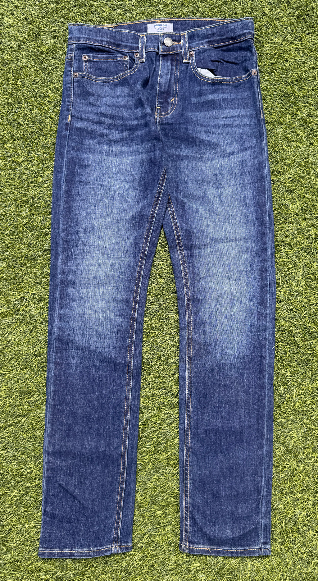 Denizen From Levi’s Womens Jeans Size 16 Regular Blue Skinny Stretch W 28 L 28