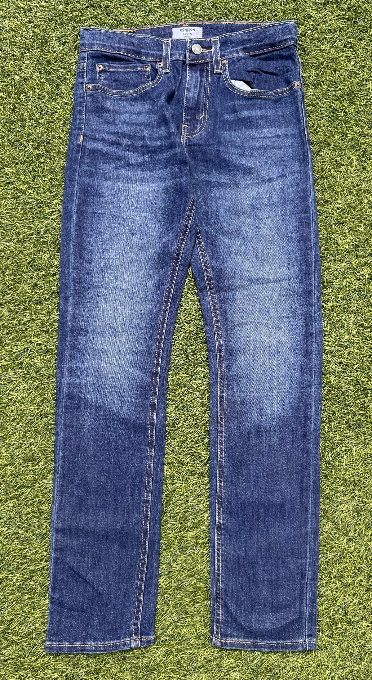Denizen From Levi’s Womens Jeans Size 16 Regular Blue Skinny Stretch W 28 L 28