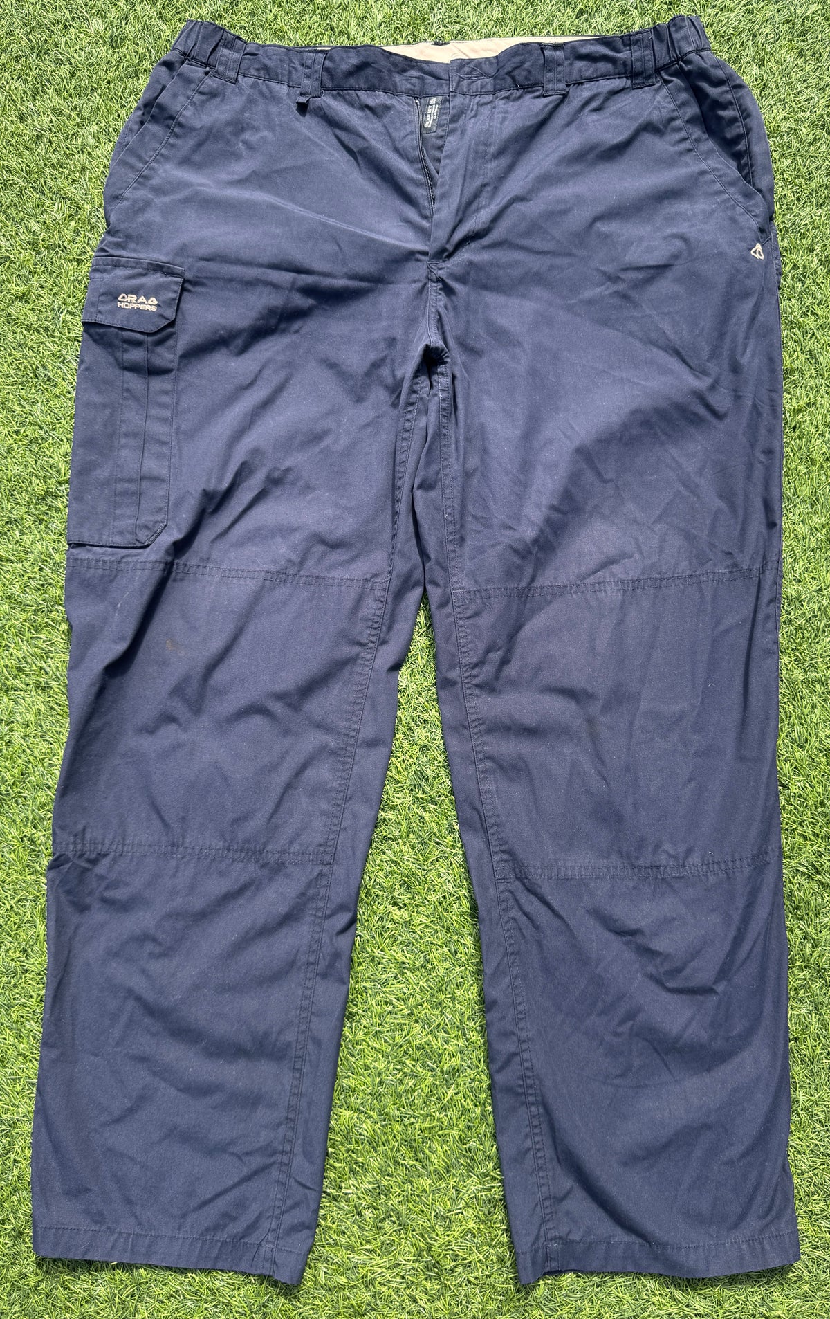 Craghoppers Mens Cargo Trousers Navy W38 L30 Walking Hiking