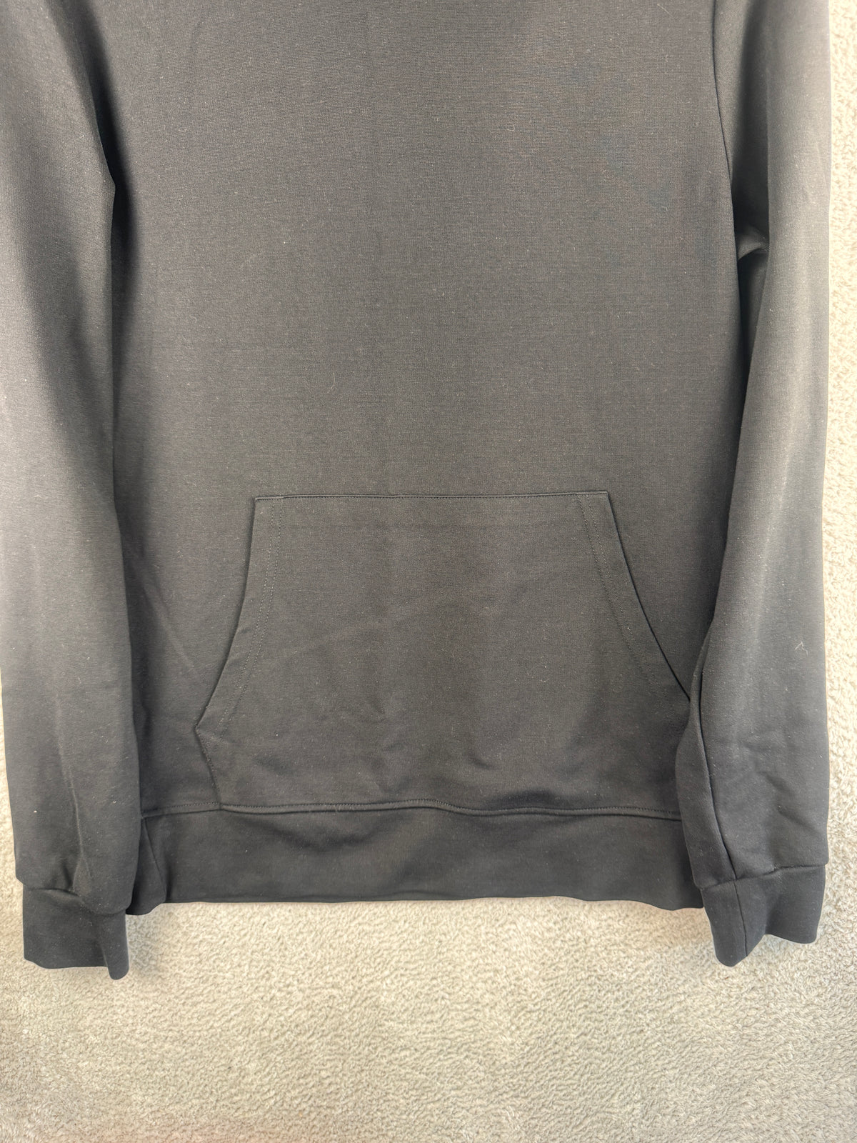 ARNE Mens Grey Essential Pullover Hoodie Sweatshirt Minimalist Size Medium