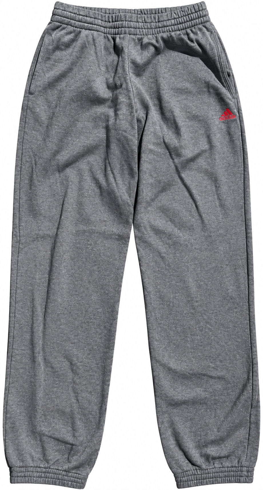 Adidas Performance Essentials Joggers Mens Small Grey Fleece