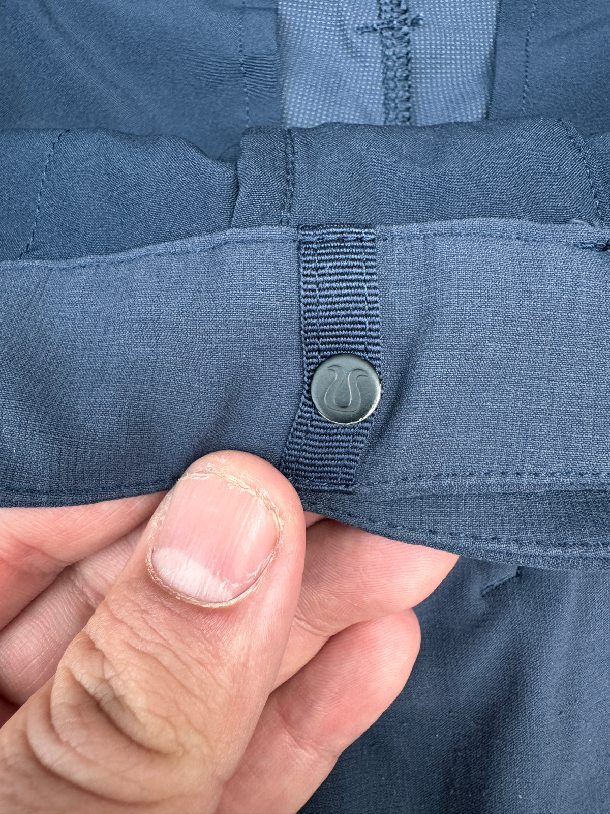 Lululemon Mens Shorts W28 Navy Blue Stretch Athletic Gym Training